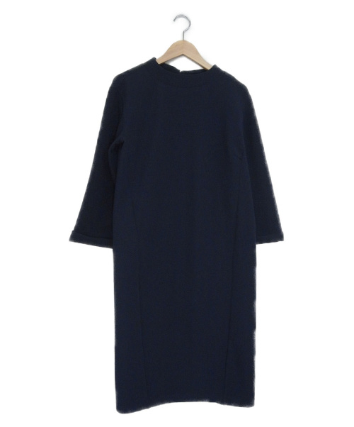 中古 古着通販 49av Junko Shimada ジュンコシマダ リップルストレッチワンピース ネイビー サイズ 42 ブランド 古着通販 トレファク公式 Trefac Fashion