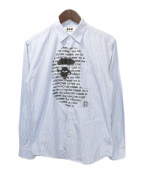 COMME des GARCONSコムデギャルソン）の古着「ストライプシャツ」｜ブルー×ホワイト