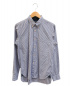 COMME des GARCONS HOMME（コムデギャルソンオム）の古着「ストライプボタンダウンシャツ」｜ブルー×ホワイト