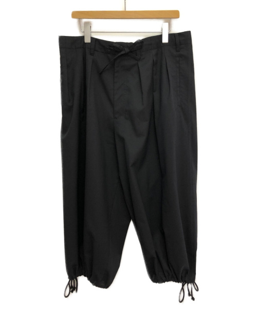 GROUND Y（グラウンドワイ）GROUND Y (グランドワイ) バルーンパンツ ブラック サイズ:3の古着・服飾アイテム