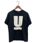 UNDERCOVER（アンダーカバー）の古着「ロゴTシャツ」｜ブラック