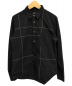 BLACK COMME des GARCONS（ブラックコムデギャルソン）の古着「ステッチシャツ」｜ブラック