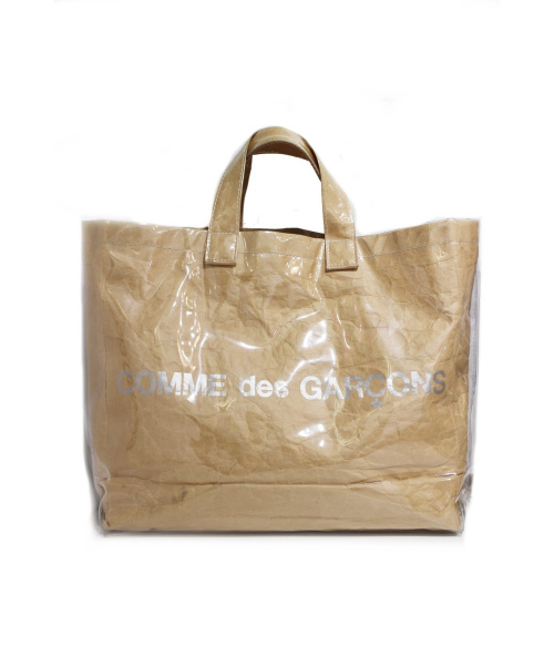 COMME des GARCONS（コムデギャルソン）COMME des GARCONS (コムデギャルソン) PVCクリアトートバッグ ベージュ サイズ:- GO-K201の古着・服飾アイテム
