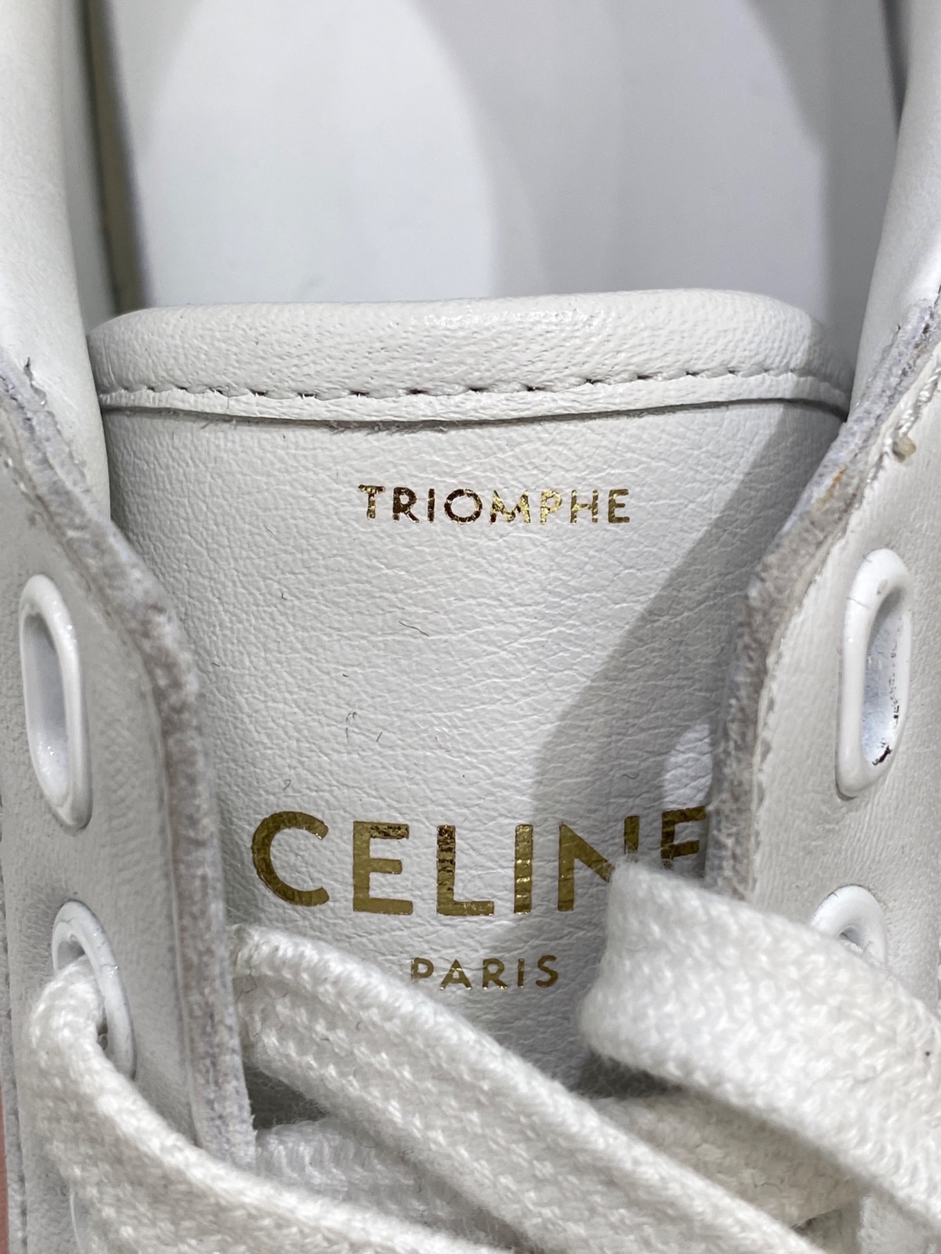 CELINE (セリーヌ) トリオンフテニススニーカー サイズ:38