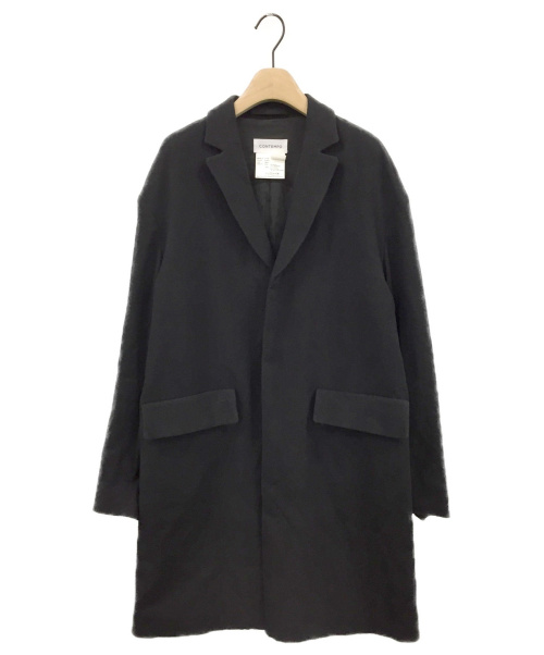 YAECA（ヤエカ）YAECA (ヤエカ) チェスターコート ブラック サイズ:Sの古着・服飾アイテム