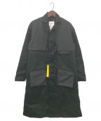 SWAGGER（スワッガー）の古着「LONG ENGINEER SWITHED COAT」｜ブラック