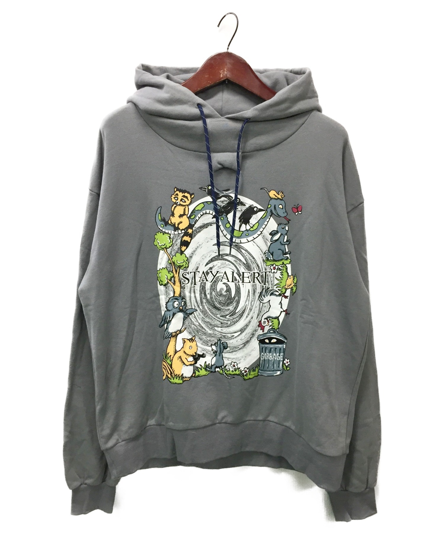 中古 古着通販 Milk Boy ミルクボーイ プルオーバーパーカー グレー サイズ F ブランド 古着通販 トレファク公式 Trefac Fashion