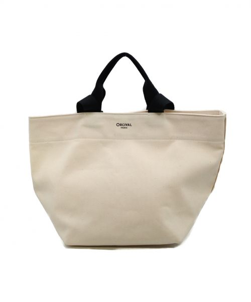 中古 古着通販 Orcival オーシバル 2wayキャンバストートバッグ アイボリー ブランド 古着通販 トレファク公式 Trefac Fashion