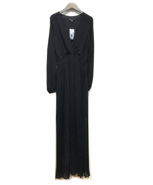 GUESS（ゲス）GUESS (ゲス) マヤベルテッドロングドレス ブラック サイズ:Sの古着・服飾アイテム
