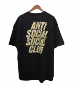 anti social social CLUB（アンチソーシャルソーシャルクラブ）の古着「プリントTシャツ」｜ブラック