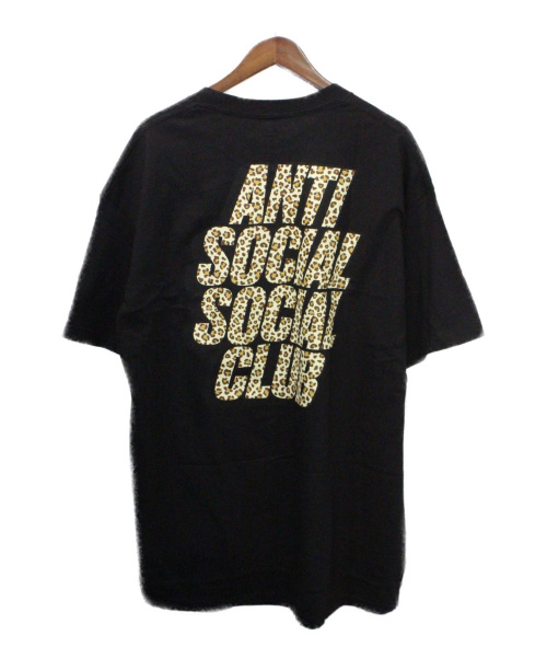 anti social social CLUB（アンチソーシャルソーシャルクラブ）anti social social CLUB (アンチソーシャルソーシャルクラブ) プリントTシャツ ブラック サイズ:XL 未使用品の古着・服飾アイテム