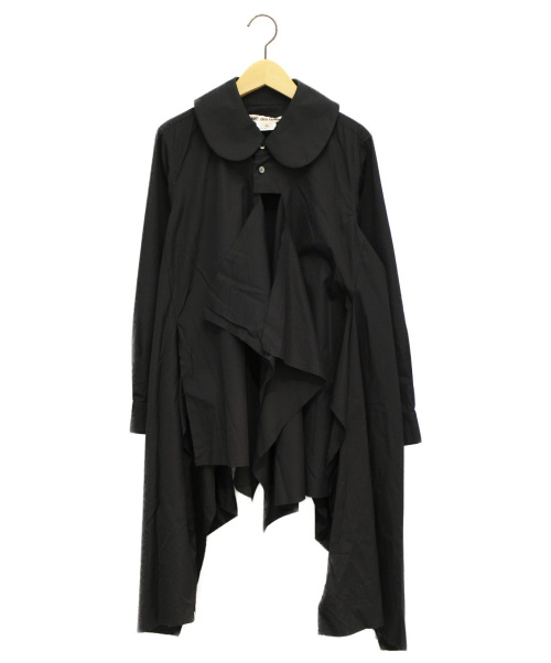 COMME des GARCONS（コムデギャルソン）COMME des GARCONS (コムデギャルソン) レイヤードシャツ ブラック サイズ:XSの古着・服飾アイテム