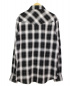 CELINE (セリーヌ) 20SS クラシックフィットチェックシャツ ブラック×ホワイト サイズ:L：39800円
