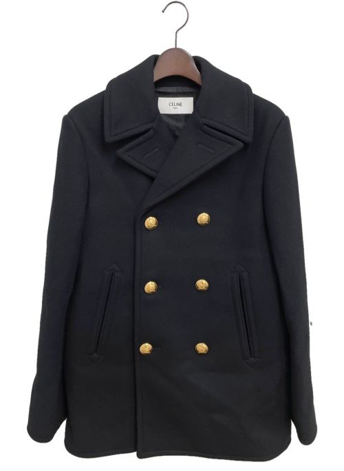 CELINE（セリーヌ）CELINE (セリーヌ) 20AW レクタングルPコート ブラック サイズ:48の古着・服飾アイテム