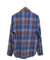 GUCCI (グッチ) バードエンブロイダリーシャツ ブルー×ブラウン サイズ:38/15：34800円