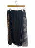 GROUND Y (グラウンドワイ) Drape gaucho pants ブラック サイズ:M：17800円