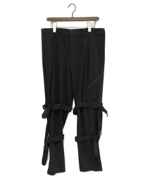 s'yte（サイト）s'yte (サイト) Bandage Tapered Pants ブラック サイズ:3の古着・服飾アイテム