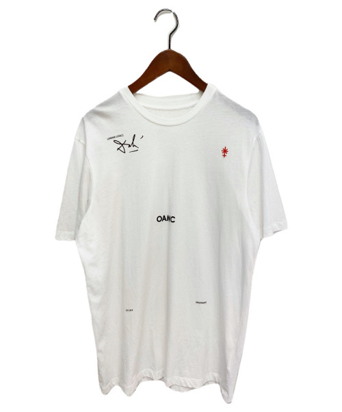 OAMC（オーエーエムシー）OAMC (オーエーエムシー) LOGIC T-shirt ホワイト サイズ:Sの古着・服飾アイテム
