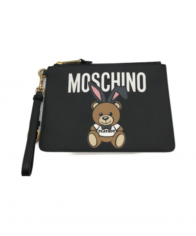 [中古]MOSCHINO(モスキーノ)のレディース 財布/服飾小物 モスキーノベアクラッチバッグ