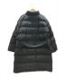 Mila Owen (ミラオーウェン) ベルト付きミドルダウンコート ブラック サイズ:1：7800円