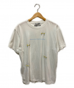 TTT MSW（ティー）の古着「フラワーエンブロイダリーTシャツ」｜ホワイト