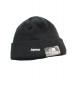 SUPREME×NEWERA (シュプリーム×ニューエラ) ニット帽 ブラック サイズ:- 未使用品：5800円
