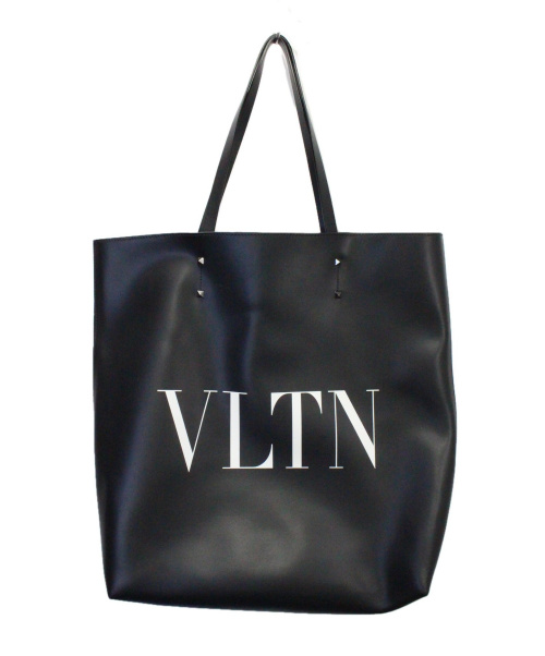 VALENTINO（ヴァレンティノ）VALENTINO (ヴァレンティノ) VLTNトートバッグ ブラックの古着・服飾アイテム