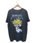METALLICA × PUSHEAD (メタリカ×パスヘッド) バンドTシャツ ブラック サイズ:-：12800円