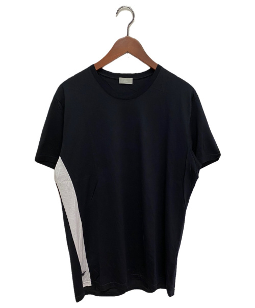 DIOR HOMME（ディオール オム）DIOR HOMME (ディオール オム) 切替BEE刺繍Tシャツ ブラック サイズ:50の古着・服飾アイテム
