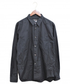 COMME des GARCONS HommePlusコムデギャルソンオムプリュス）の古着「刺繍シャツ」｜ブラック