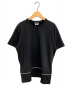 COMME des GARCONS HOMME PLUS（コムデギャルソン オムプリュス）の古着「ジップTシャツ」｜ブラック