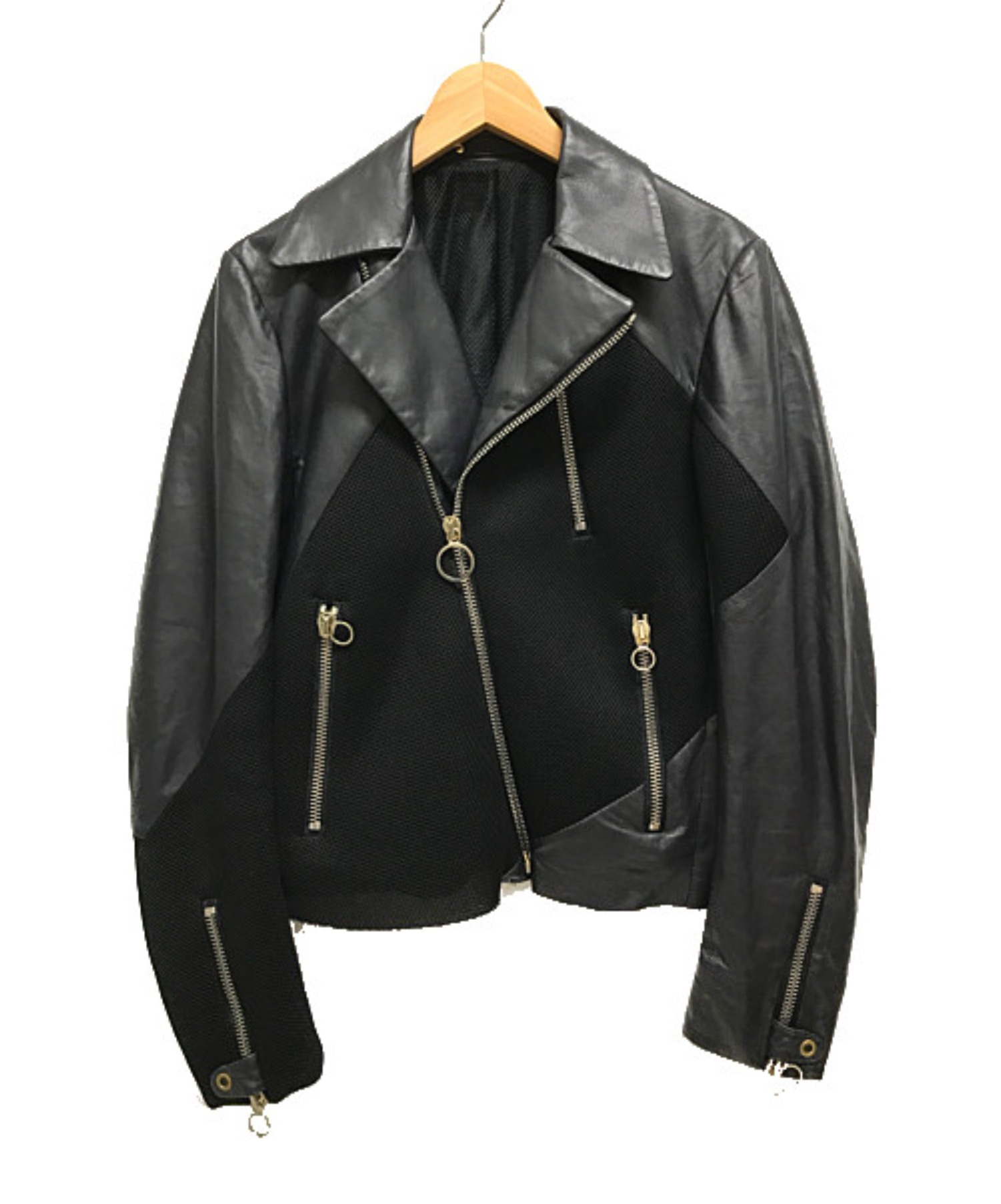 期間限定 最安値挑戦 ポールスミス メッシュ ライダースジャケット ライダースジャケット Nakeddenmark Com