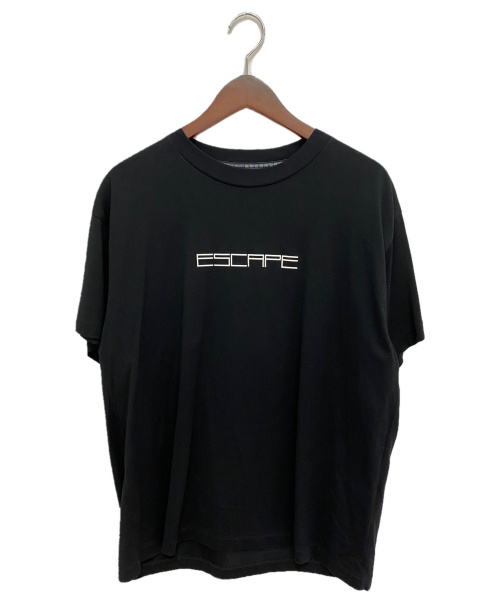 FUMITO GANRYU（フミトガンリュウ）FUMITO GANRYU (フミトガンリュウ) T-shirt-Escape ブラック サイズ:2の古着・服飾アイテム