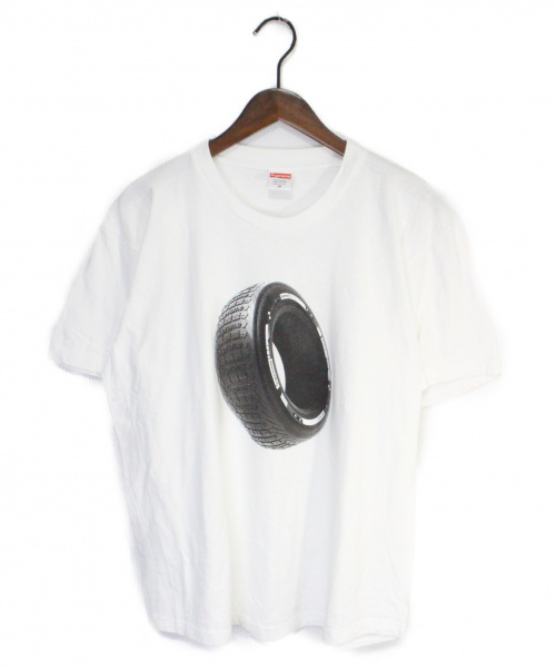 SUPREME（シュプリーム）SUPREME (シュプリーム) Tire Tee ホワイト サイズ:Ｍの古着・服飾アイテム