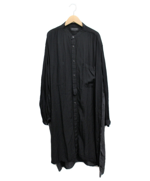 s'yte（サイト）s'yte (サイト) ロングシャツ ブラック サイズ:Mの古着・服飾アイテム