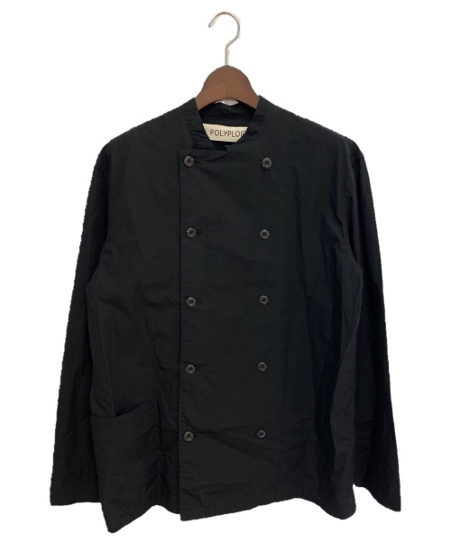 POLYPLOID（ポリプロイド）POLYPLOID (ポリプロイド) DOUBLE BREASTED JACKET TYPE-C ブラック サイズ:2の古着・服飾アイテム