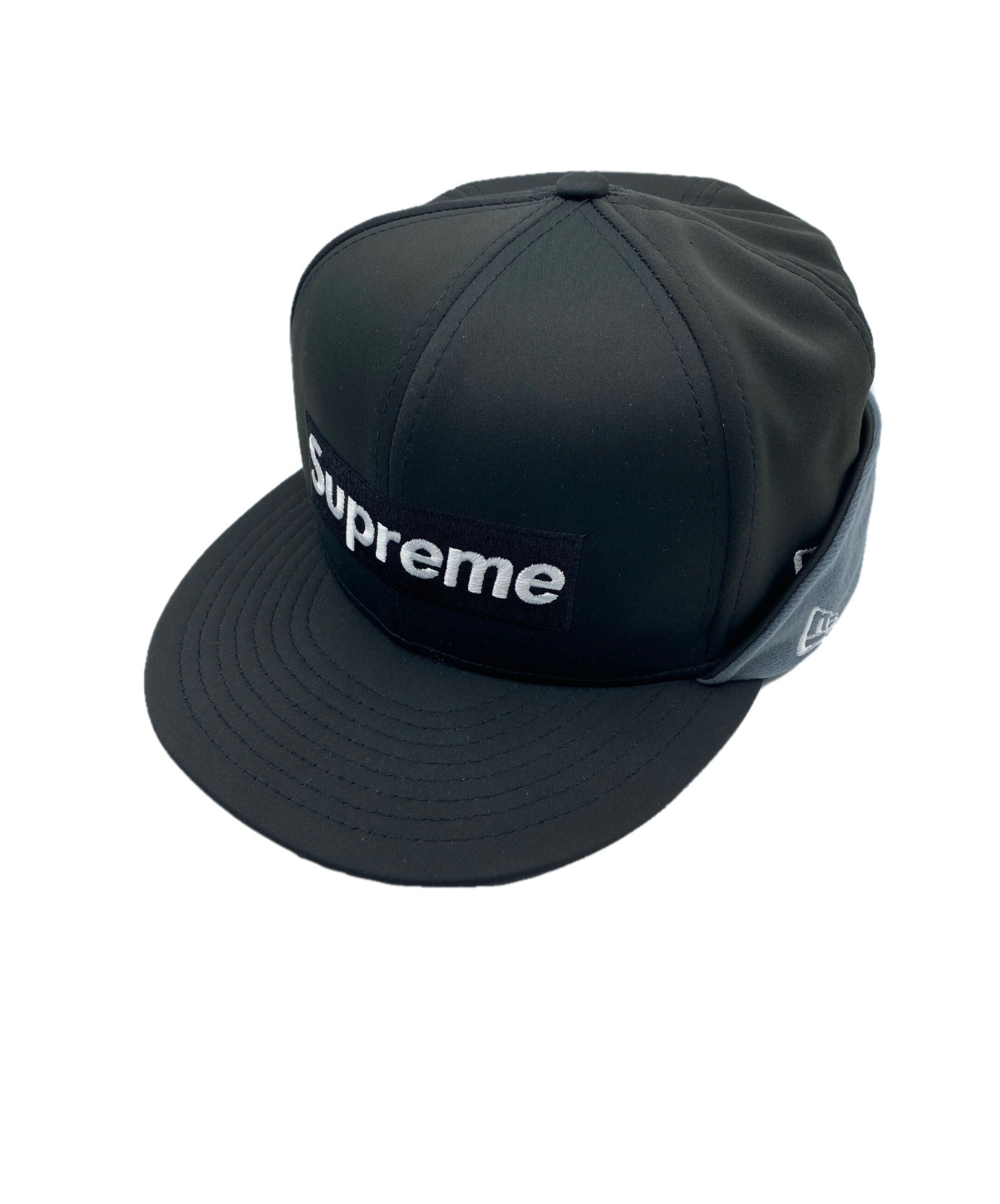 【中古・古着通販】SUPREME×NEWERA (シュプリーム×ニューエラ) Earflap Box Logo New Era CAP
