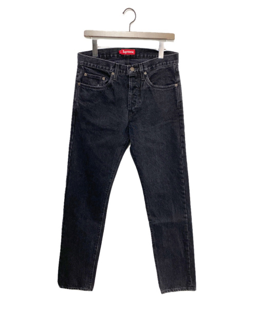 SUPREME（シュプリーム）SUPREME (シュプリーム) Rigid Slim Jean ブラック サイズ:W30の古着・服飾アイテム