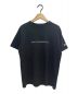 YOHJI YAMAMOTO × NEW ERA（ヨウジヤマモト × ニューエラ）の古着「ロゴTシャツ」｜ブラック