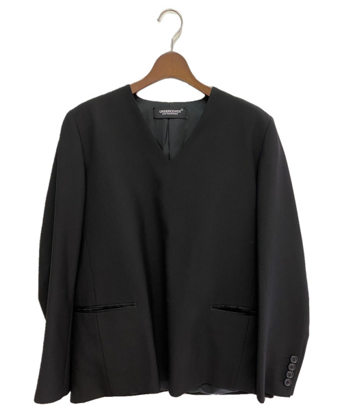 UNDERCOVER（アンダーカバー）UNDERCOVER (アンダーカバー) 20AW PULLOVER JACKET ブラック サイズ:3の古着・服飾アイテム