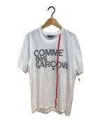GOOD DESIGN SHOP COMME des GARCONS（グッドデザインショップ コムデギャルソン）の古着「プリントTシャツ」｜ホワイト