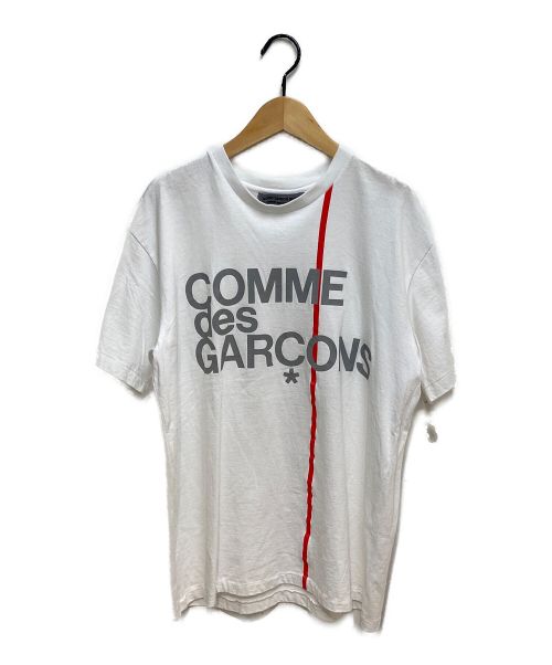 GOOD DESIGN SHOP COMME des GARCONS（グッドデザインショップ コムデギャルソン）GOOD DESIGN SHOP COMME des GARCONS (グッドデザインショップ コムデギャルソン) プリントTシャツ ホワイト サイズ:XLの古着・服飾アイテム