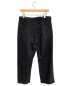 UNUSED (アンユーズド) 12.5oz Easy Denim Pants ブラック サイズ:1：10800円