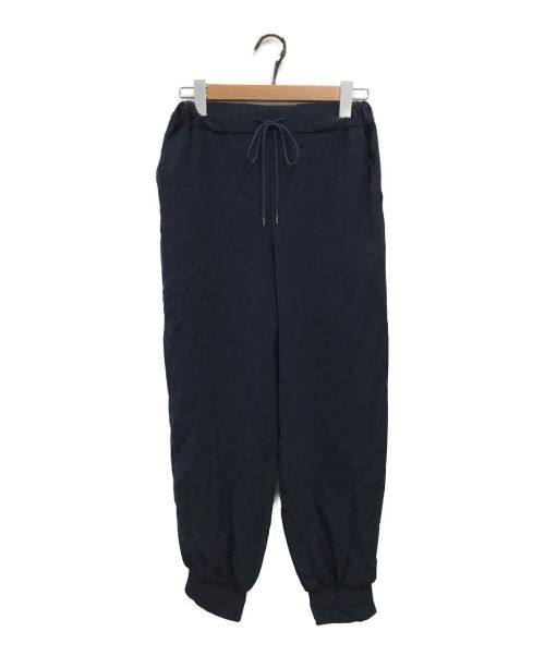 CLANE（クラネ）CLANE (クラネ) ブラウジングジャージーパンツ / Blousing Jersey Pants ネイビー サイズ:1の古着・服飾アイテム
