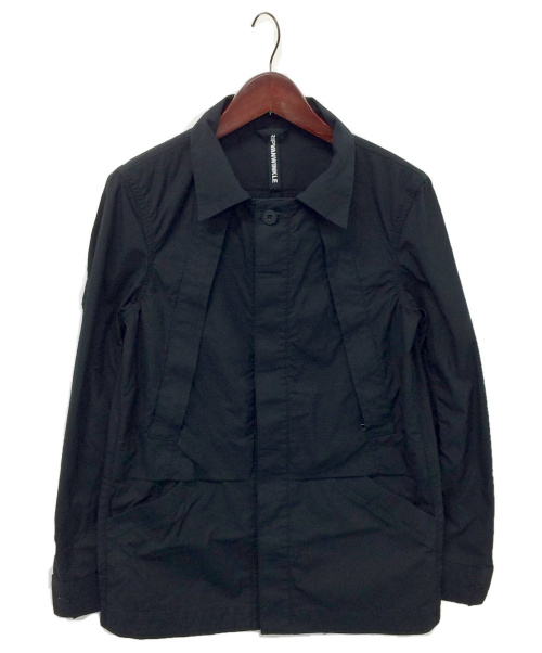 ripvanwinkle（リップヴァンウィンクル）ripvanwinkle (リップヴァンウィンクル) アーミージャケット ブラック サイズ:4 未使用品の古着・服飾アイテム