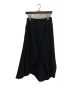 ENFOLD (エンフォルド) アシンメトリースカート ブラック サイズ:38：9800円