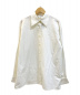 CELINE（セリーヌ）の古着「[OLD]プレーンロゴドレスシャツ」｜ホワイト