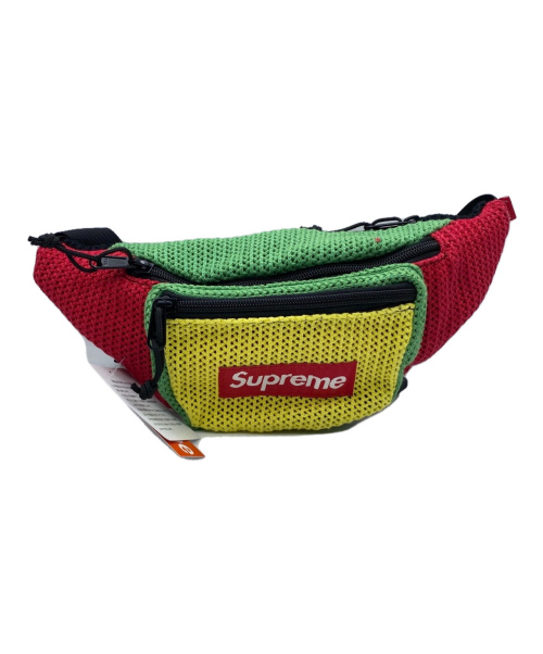 SUPREME（シュプリーム）SUPREME (シュプリーム) string waist bag レッド×グリーン サイズ:- 未使用品の古着・服飾アイテム