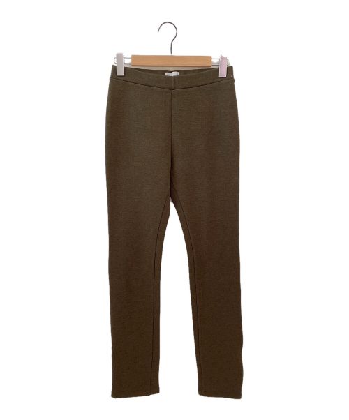 Lisiere（リジェール）Lisiere (リジェール) Wool Zip Leggings ブラウン サイズ:-の古着・服飾アイテム