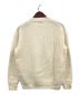 Phlannel (フランネル) Wool Crewneck Sweater アイボリー サイズ:2：4800円